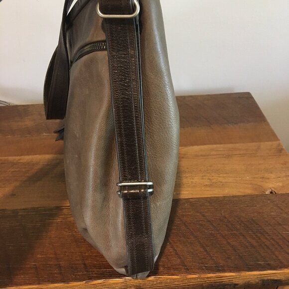 Rough & Tumble Brown N/S Slouchy Hobo with Adjustable Strap - Picture 6 of 10